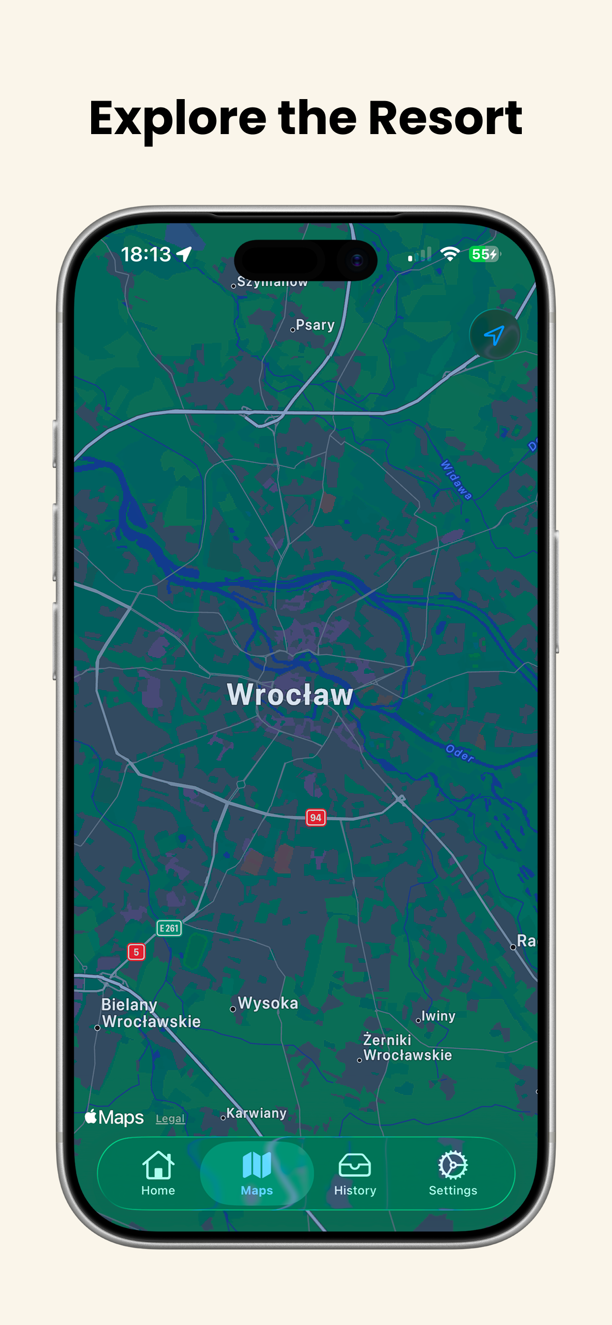 Maps Screen